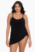 MagicSuit Solids Brynn Plus Size Swim Dress